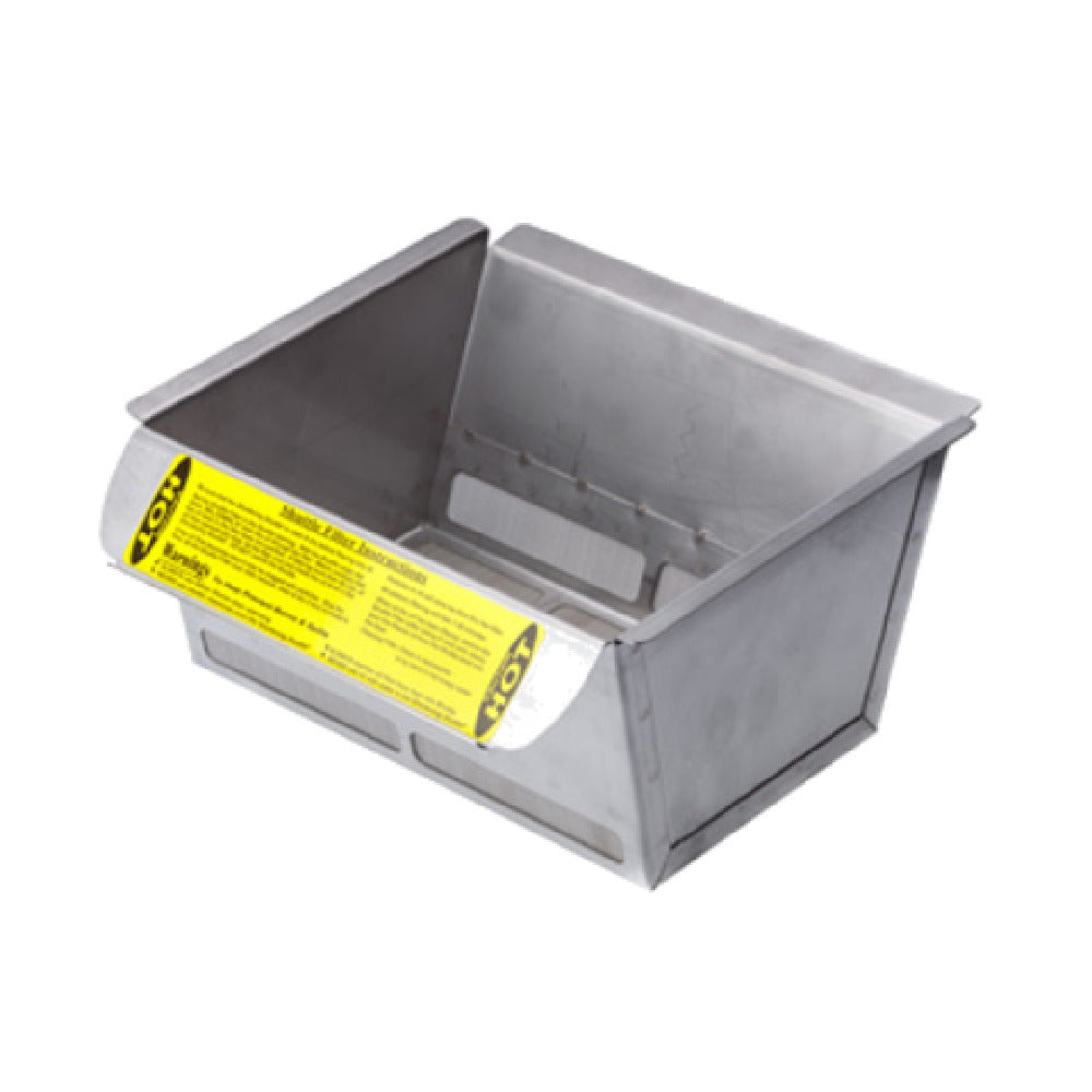 Shortening Shuttle 01-SS-SF-100 Shuttle Filter Drop-in Dishwasher Safe