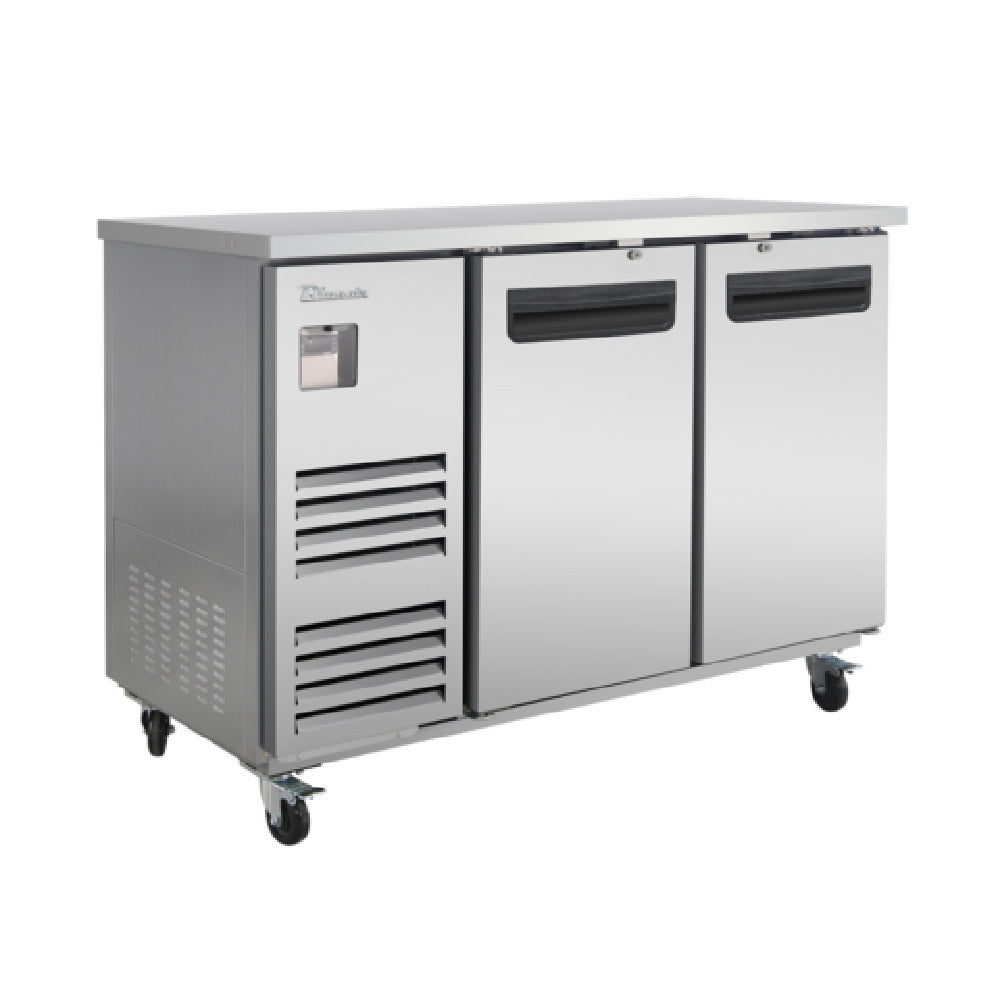 Blue Air BLBB59-2S-HC - Back Bar Cooler, Two-section, 58-3/4"W