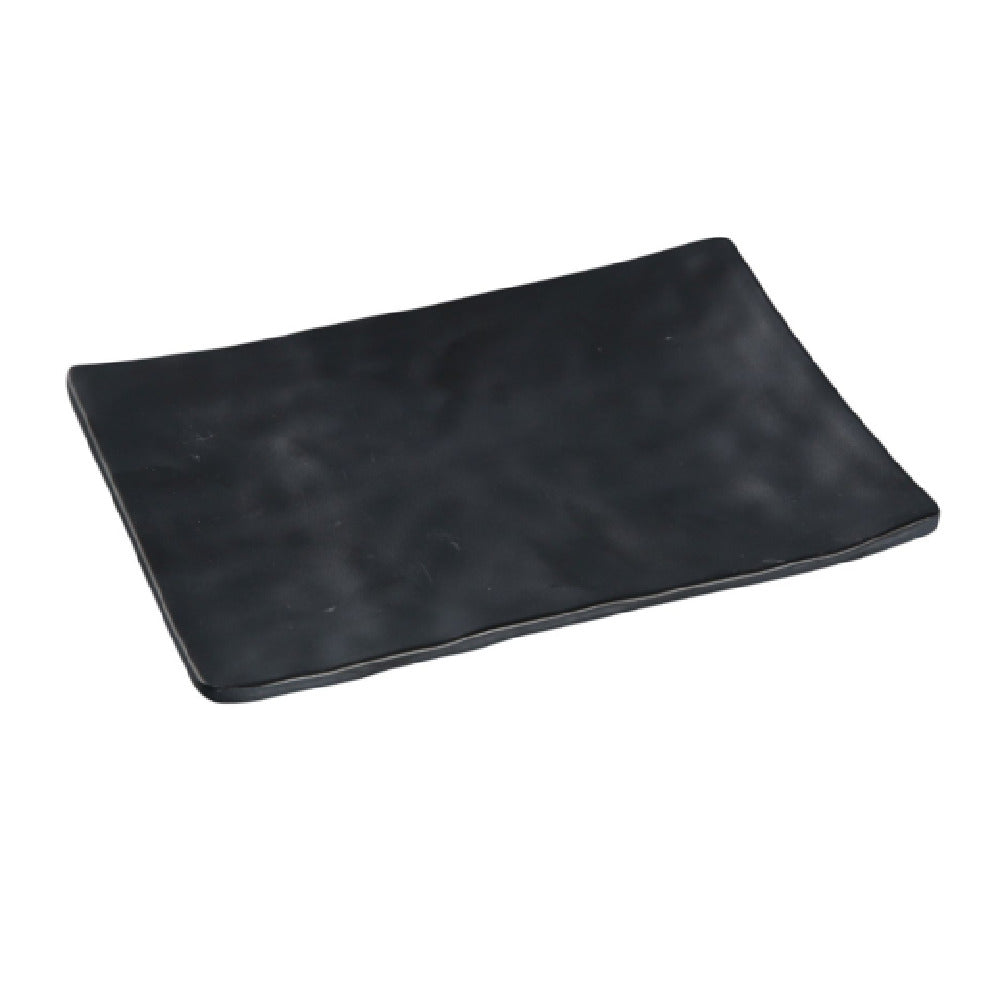 Yanco BP-2008 Black Pearl Plate 8"L X 5-1/2"W Rectangular