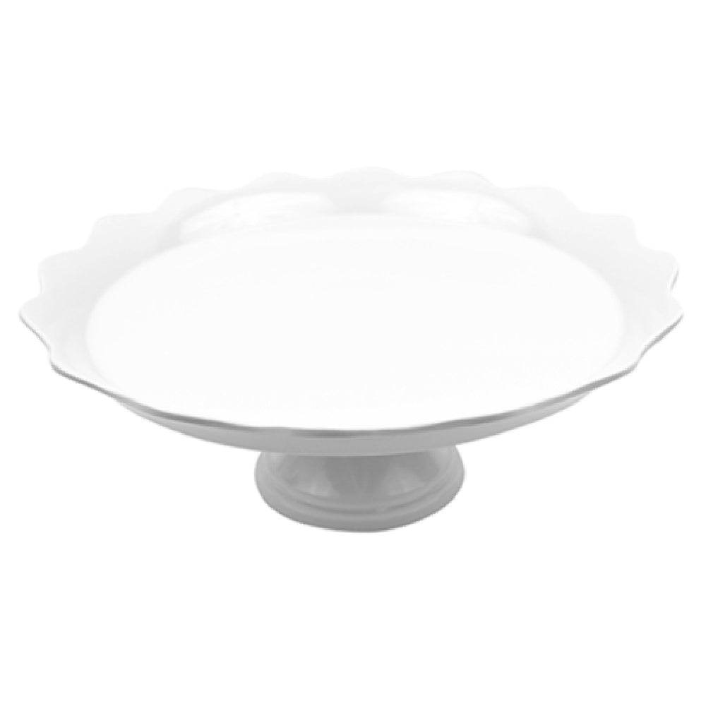Bauscher Hepp T1370 - Wave Cake Stand, 13-1/5" X 5-1/8"H, Dishwasher Safe