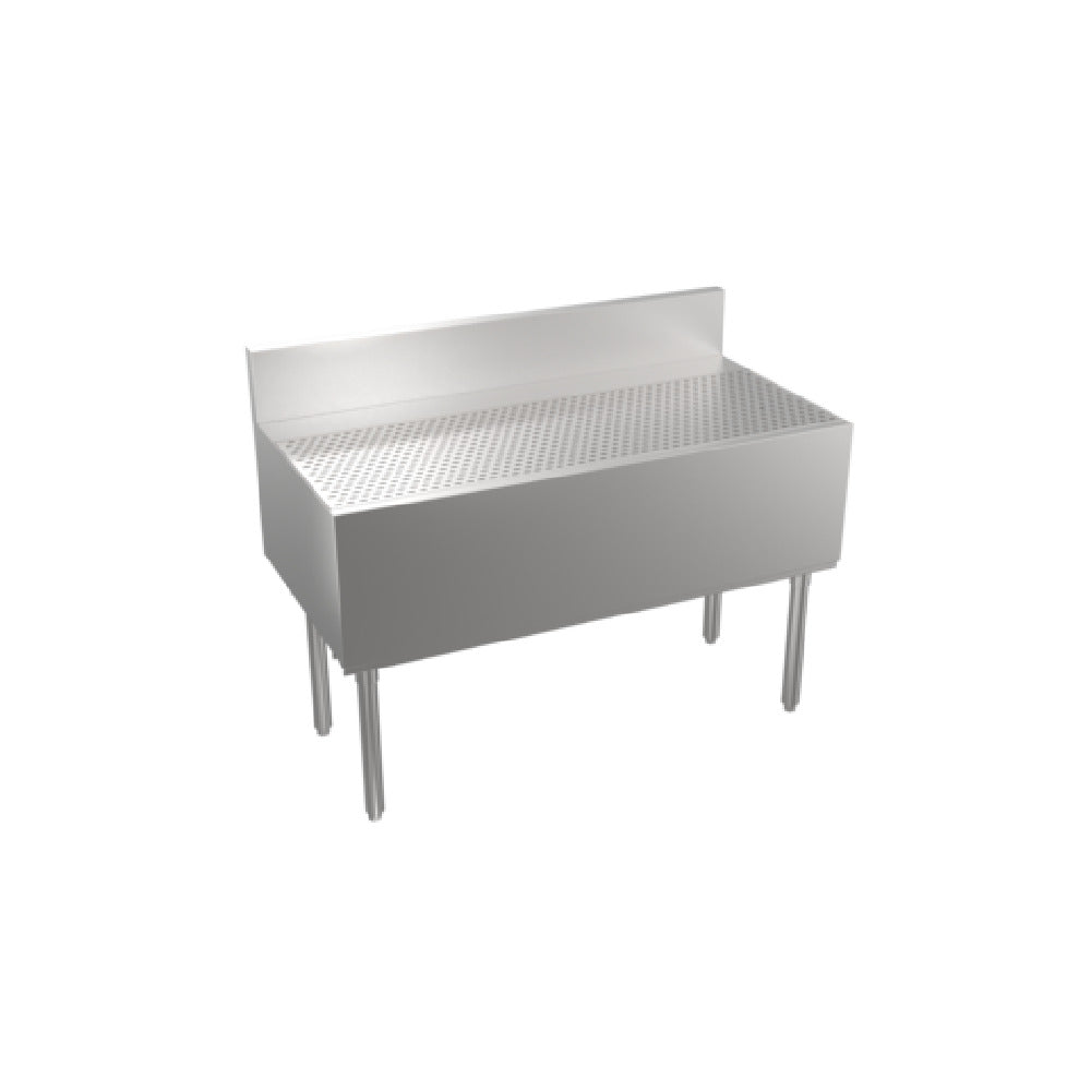 Krowne KRS-GS48 - Stadium Series Underbar Drainboard, Free Standing, 48"W X 29"D