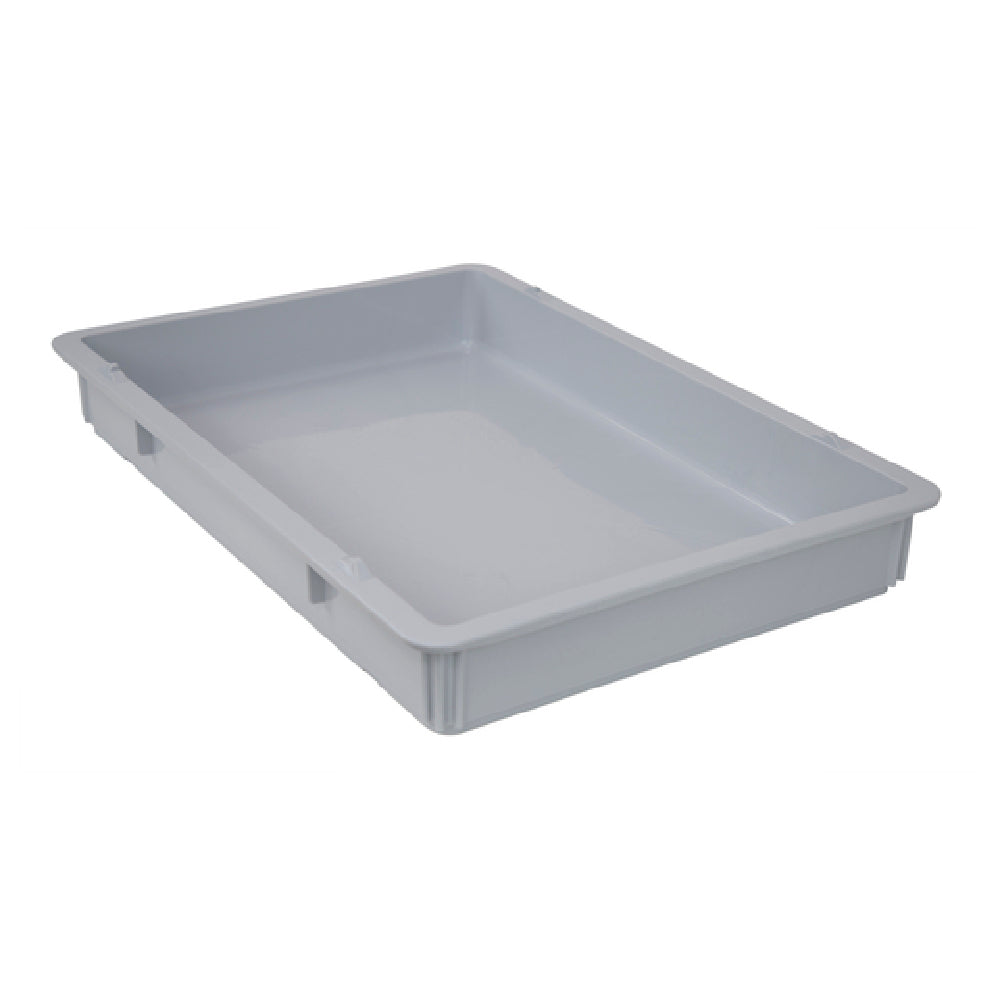 Quantum FSB-PT26183CS_GRAY - Pizza Dough Box, 18"W X 25-5/8"L X 3"H, Stackable And Dishwasher Safe