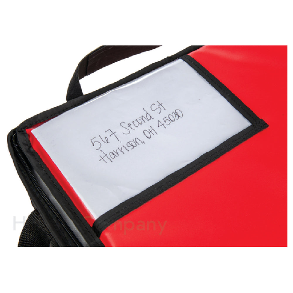 Hubert 40069 - Meal Delivery Bag, 16" X 16" X 6"H, Multi-use