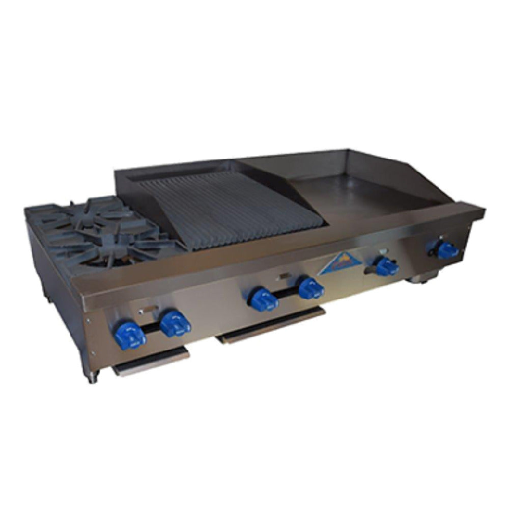 Comstock-Castle FHP54-24-1.5RB Char-Broiler/Griddle Combination Countertop Gas