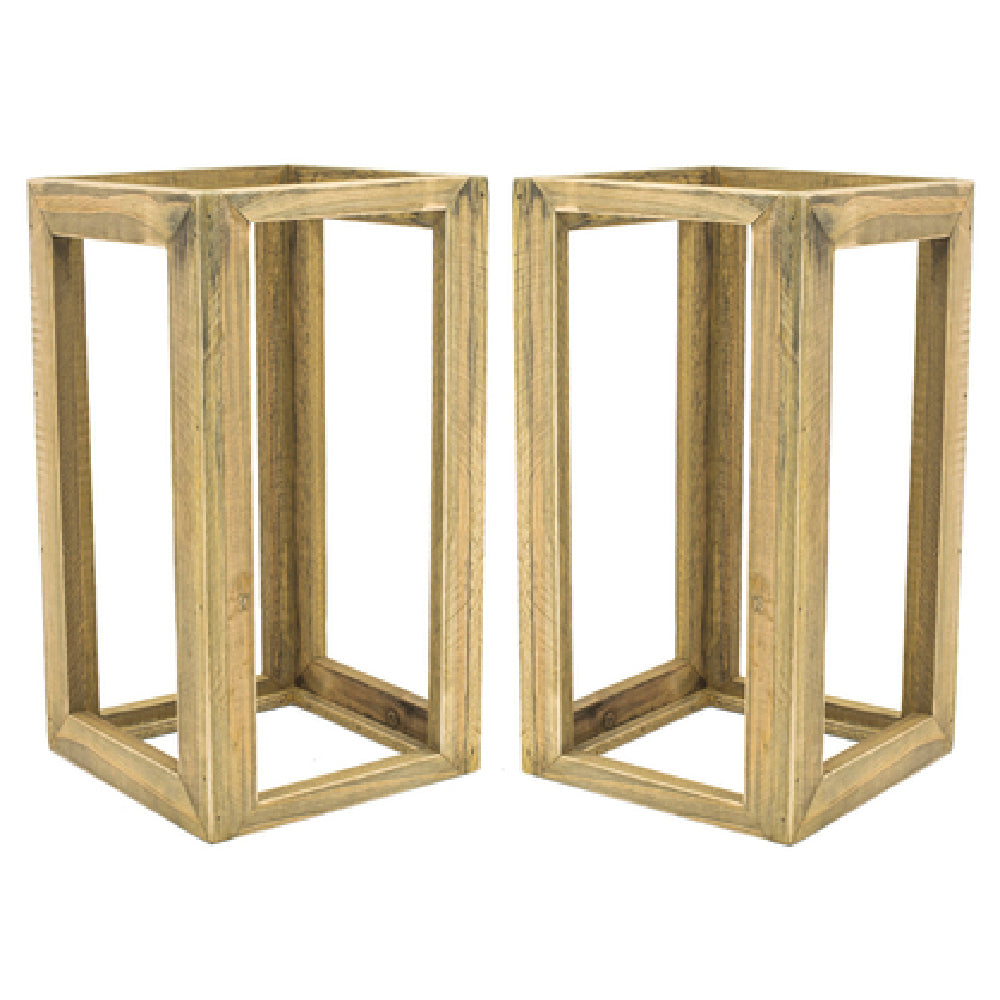 FOH BRI010NAW28 Promotional Pricing May Be Available! Contact Your FOH® Sales Representative For Details! Rustic Wood™ Display Riser