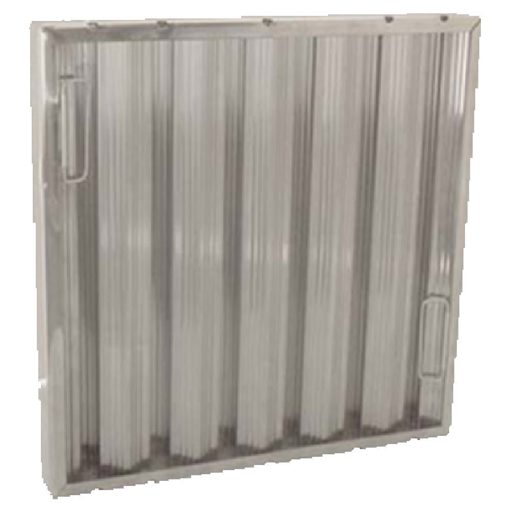 Franklin Machine Products 129-2078 Trine Baffle Grease Filter 20" X 25" X 2" Stainless Steel