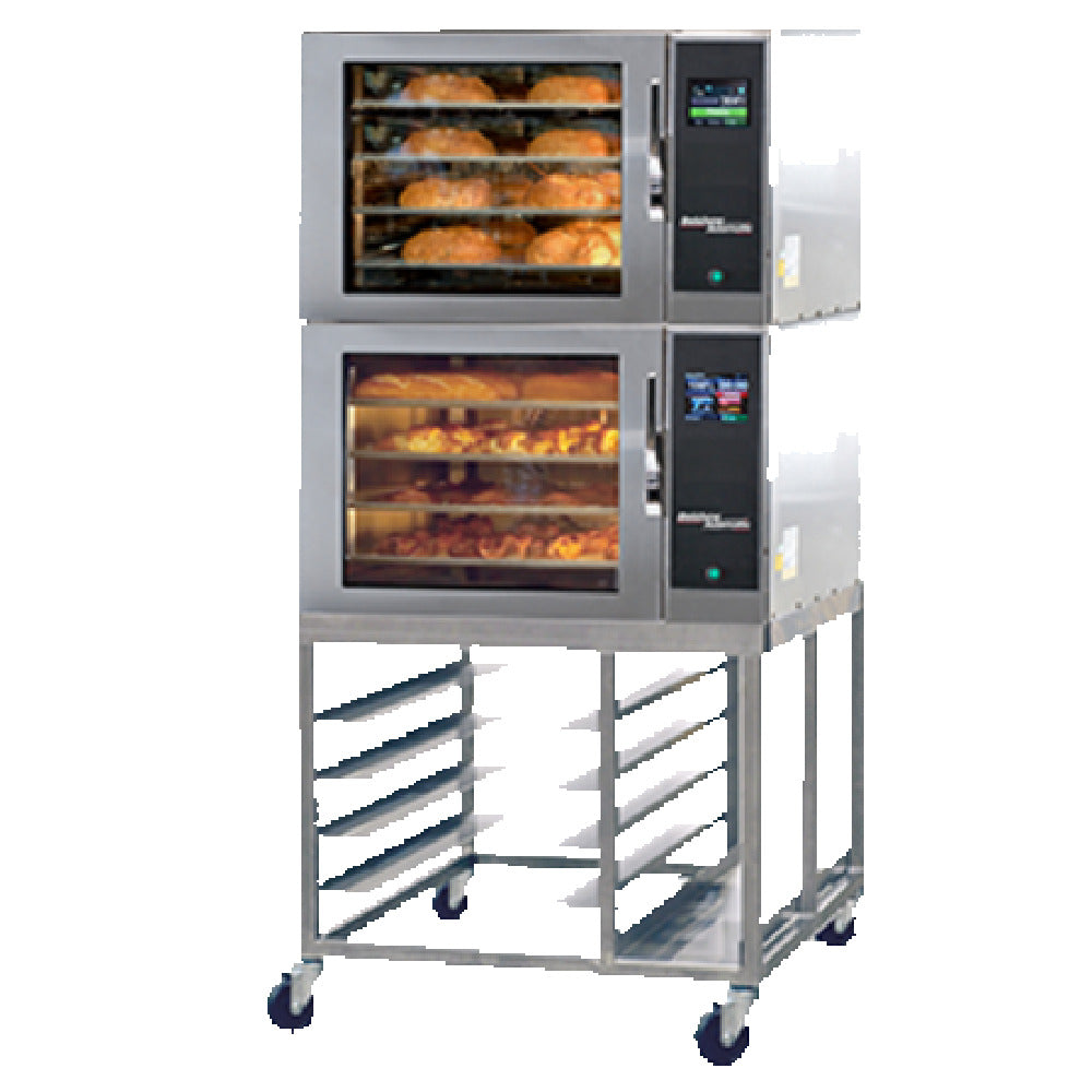 Belshaw BX4E-208V-DOUBLE (0079955784T) (2) BX Convection Ovens Electric (4) 26" X 18" Pan Capacity