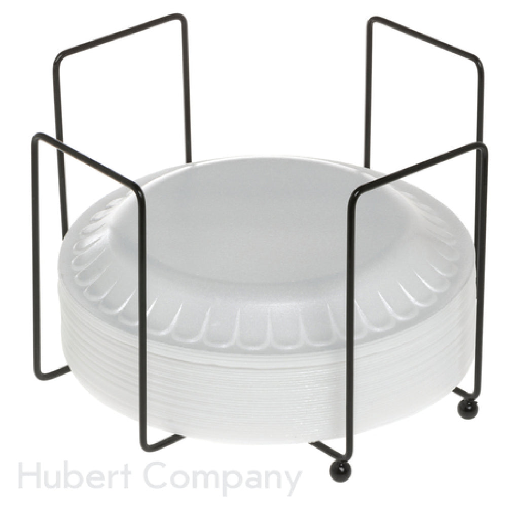 Hubert 16016 - Plate Holder, 9-15/16"L X 9-15/16"W X 6-1/4"H, Carbon Steel Wire