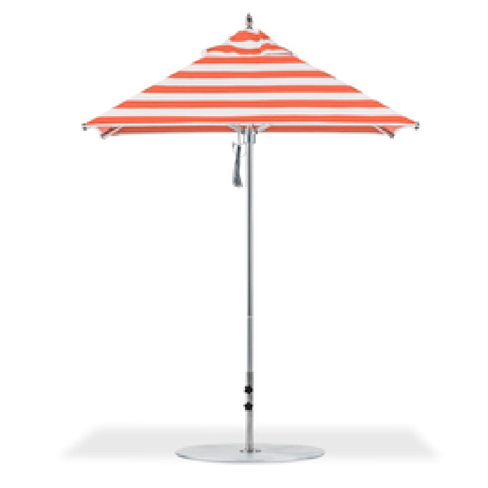 Plantation Prestige Commercial Furniture 9116-01 GRB Geneva Market Umbrella 7-1/2" Ft. Square Top
