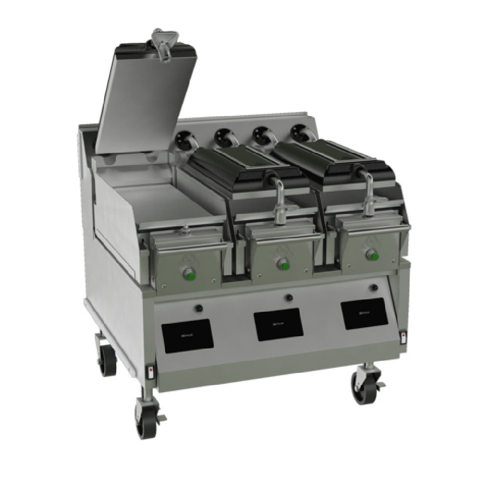 Taylor Company L858 Crown® Series Electric Grill Floor Unit 2-sided