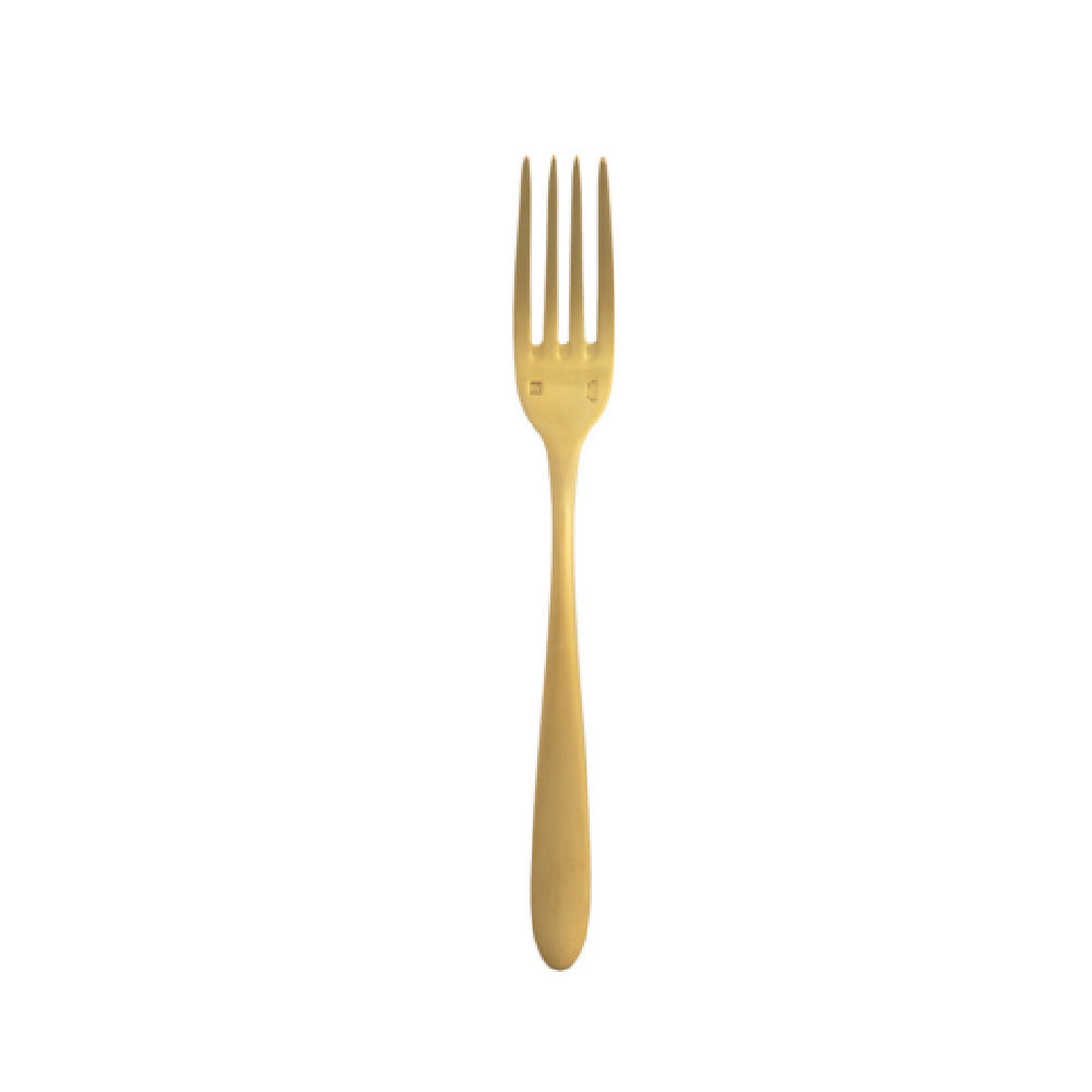 1880 Hospitality T017FDIF - Mascagni Dinner Fork, 9", Brush Gold