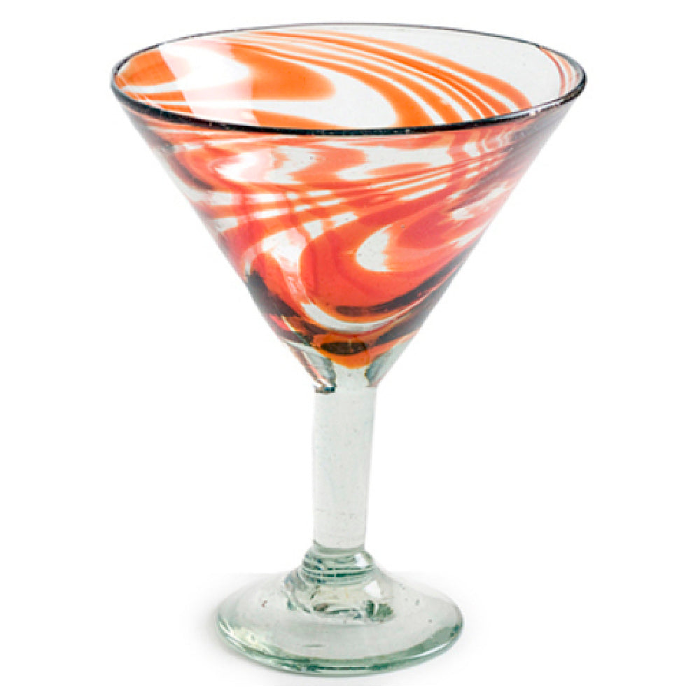 Orion Trading & Design G266-OS Swirl Classic Margarita Glass 15 Oz. 5-1/2" Dia. X 7"H