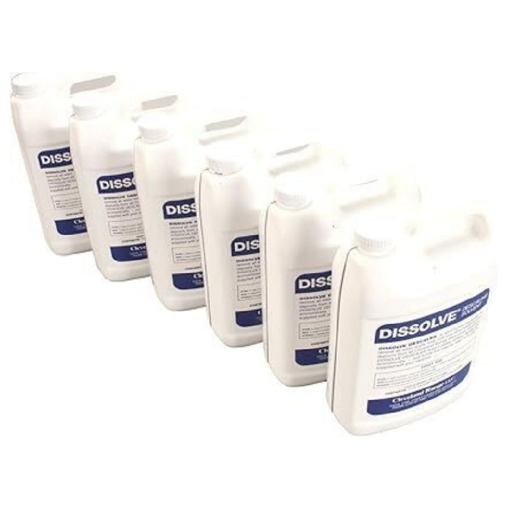 Cleveland 106174 - DISSOLVE® Descaling Solution, (6) One-gallon Containers With Quart Markings