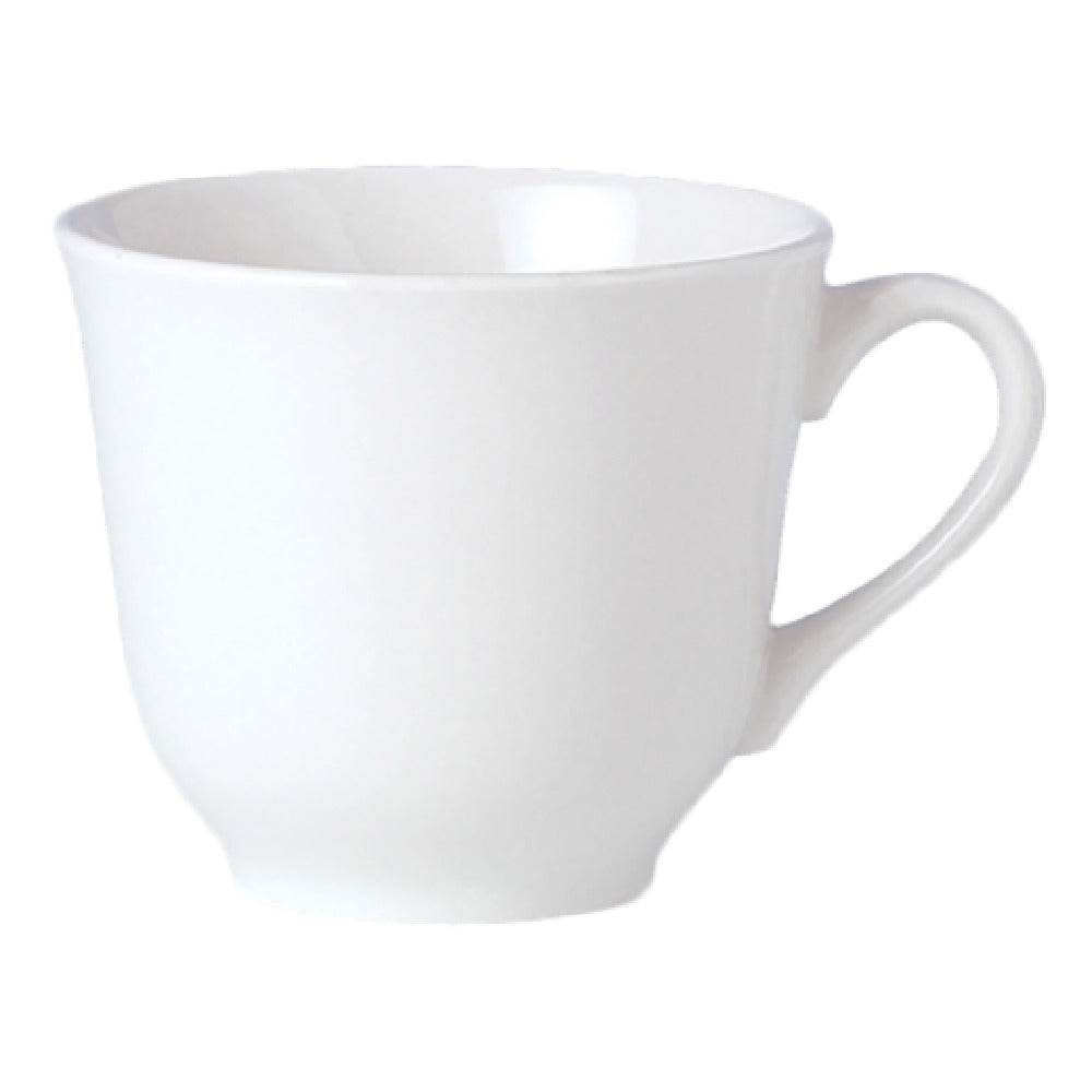Steelite 11010216 Slimline Cup 7 Oz. 4-1/4"W X 3"H