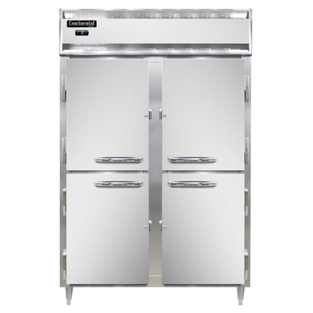 Continental Refrigerator D2FNHD Designer Line Freezer Reach-in Two-section