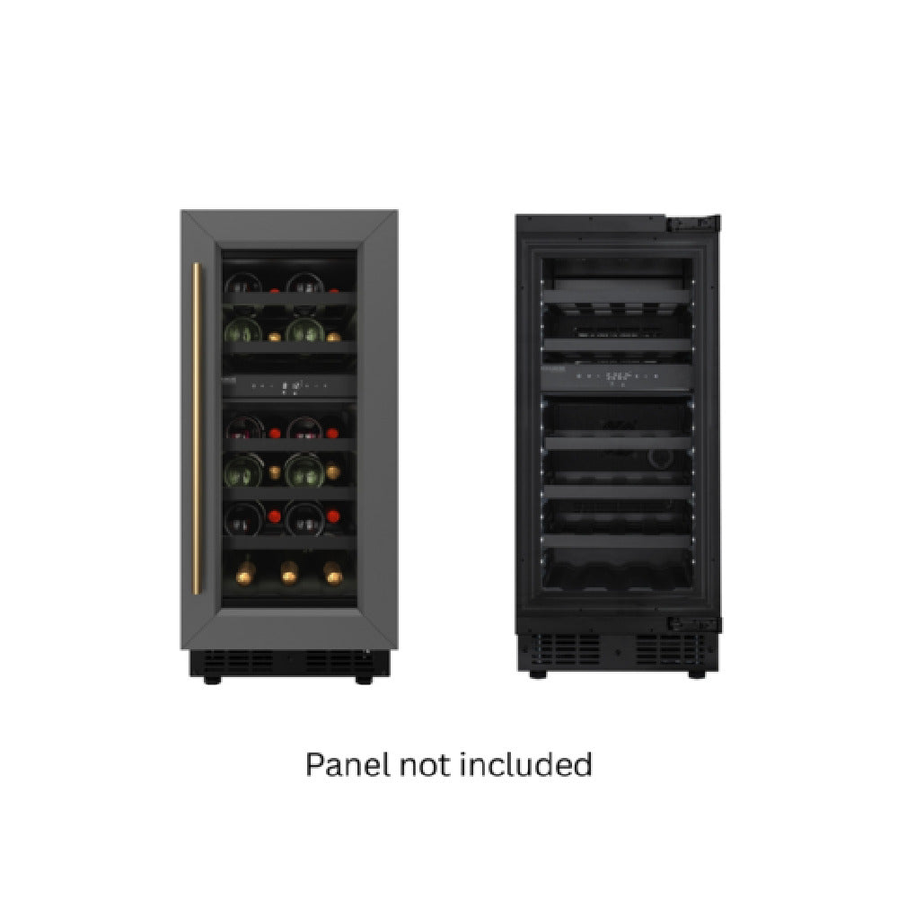 Koolmore KM-CW28DZ-BPR KoolMore Dual Zone Wine Cooler 14.80"W X 22.60"D X 34"H