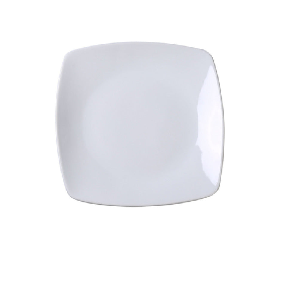 Yanco ML-2110 Main Land Plate 10-1/2"L X 10-1/2"W X 1-1/4"H Square With Rounded Corners