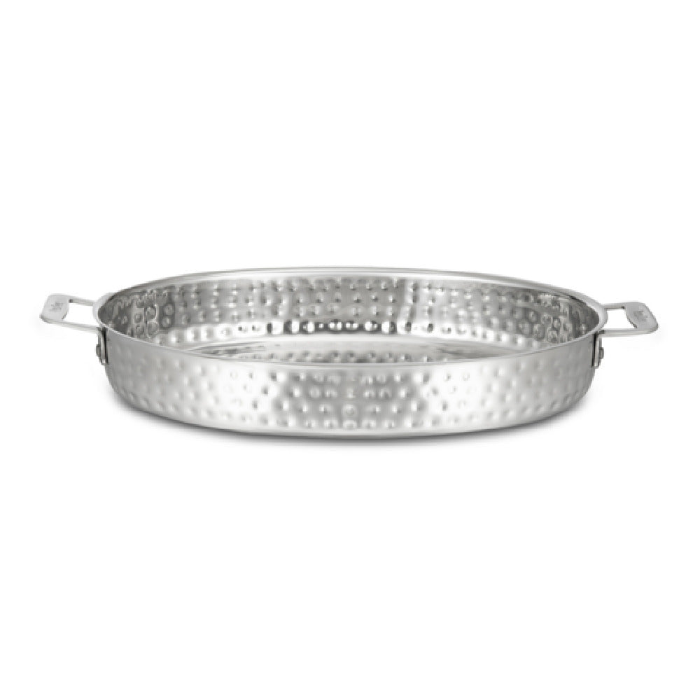 Bon Chef 63002HF Cucina Oval Au Gratin 2-1/2 Qt 12"W X 9-1/8"D X 2-1/4"H
