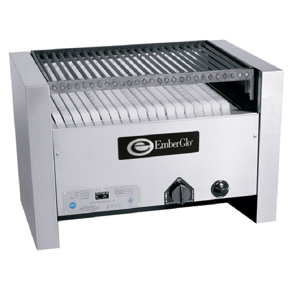 EmberGlo 31NC_LP - (31NC-OPEN FRONT) Charbroiler, Propane Or Natural Gas, 26"