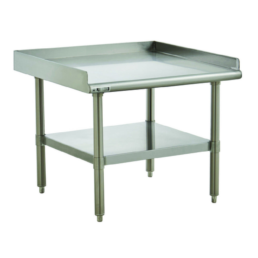 Hubert 36751 - Kratos® Equipment Stand, 24"W X 30"D X 26"H, 16-gauge 304 Stainless Steel Top With 2" Turn-up On Sides