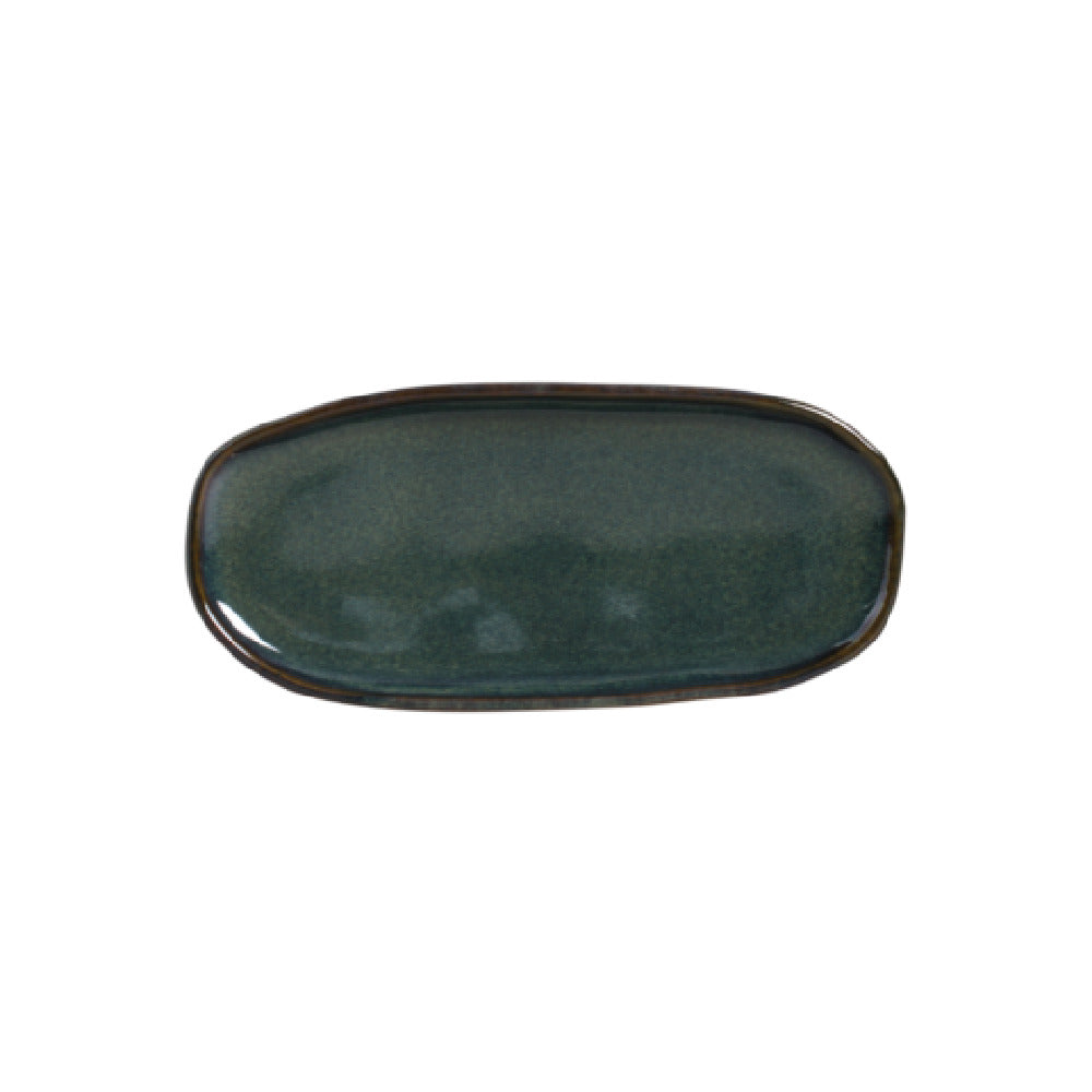Porto Brasil 15114119001 - Shallow Organic Platter, Small, Oval