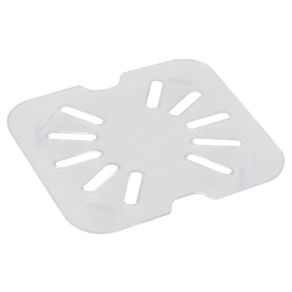 Stanton Trading FPDS-1600 - Food Pan Drain Shelf, Sixth Size, Polycarbonate