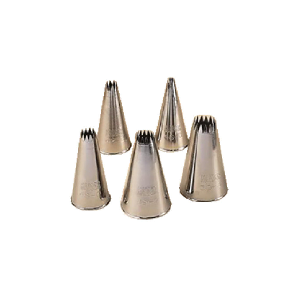 Bauscher Hepp 23.0066.2497 - Crown Nozzle, Size 4,12mm Dia., Stainless Steel
