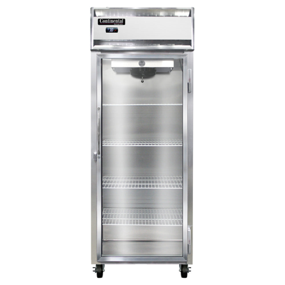 Continental Refrigerator 1RENSSGD Extra-Wide Refrigerator Reach-in 28-1/2"W