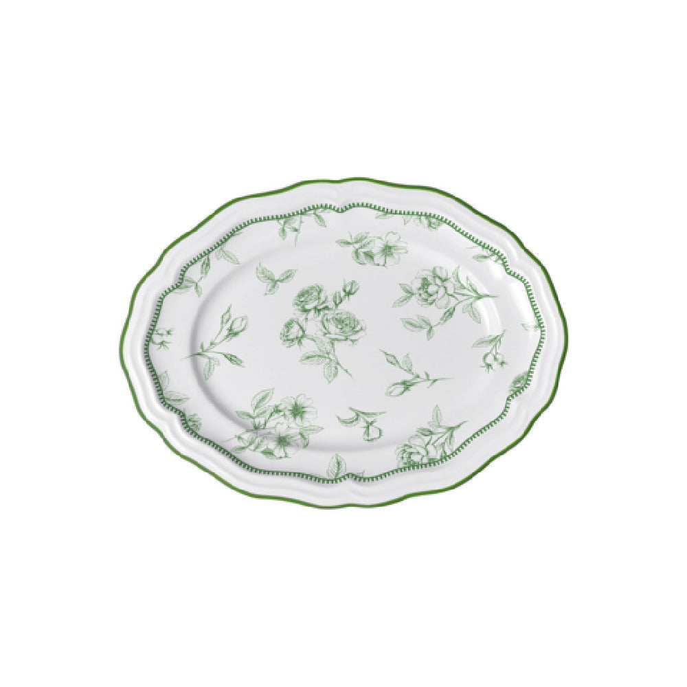 Steelite 62539FP818 Oval Platter 9.0" X 6.75" X 0.875" Adelina