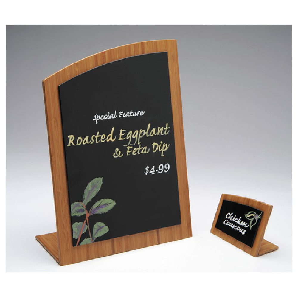 Hubert 76529 - Chalkboard Sign, 4-1/2" X 2-1/4" X 3-5/8"H, Rectangular
