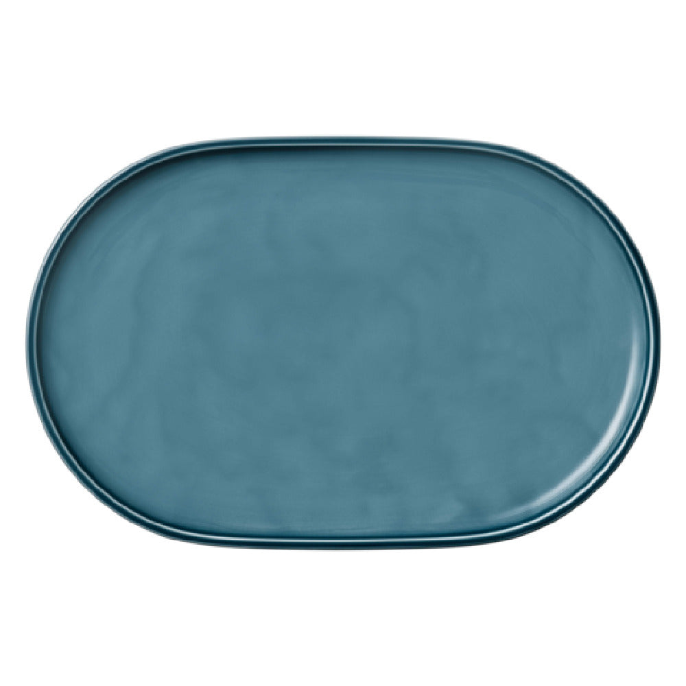 Libbey 9252236E Platter 14-1/8” Dia. X 9-1/4"H Oval