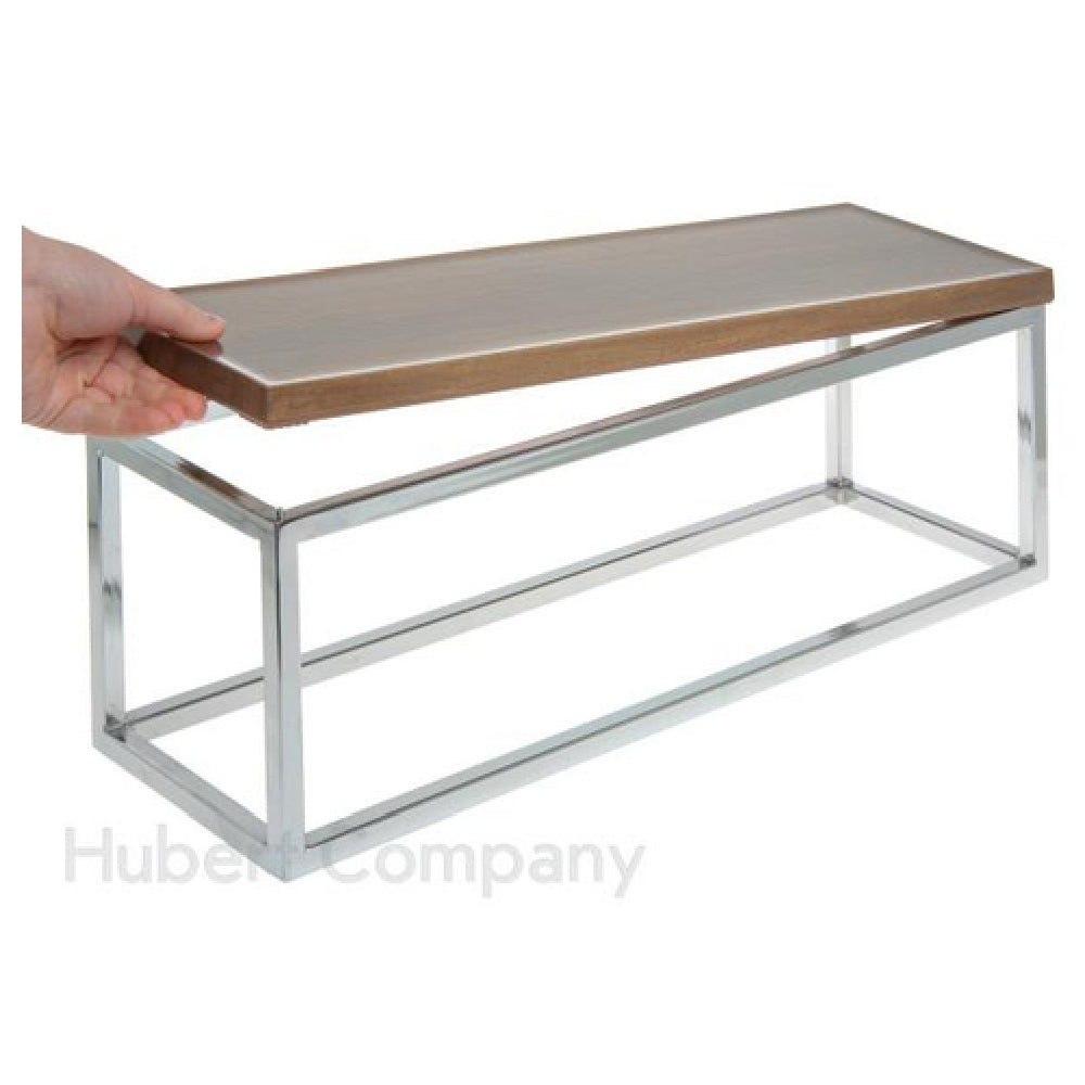 Hubert 92803 - Cerve Collection Riser, 20-7/8"L X 6-2/5"W X 7-1/16"H, Tall