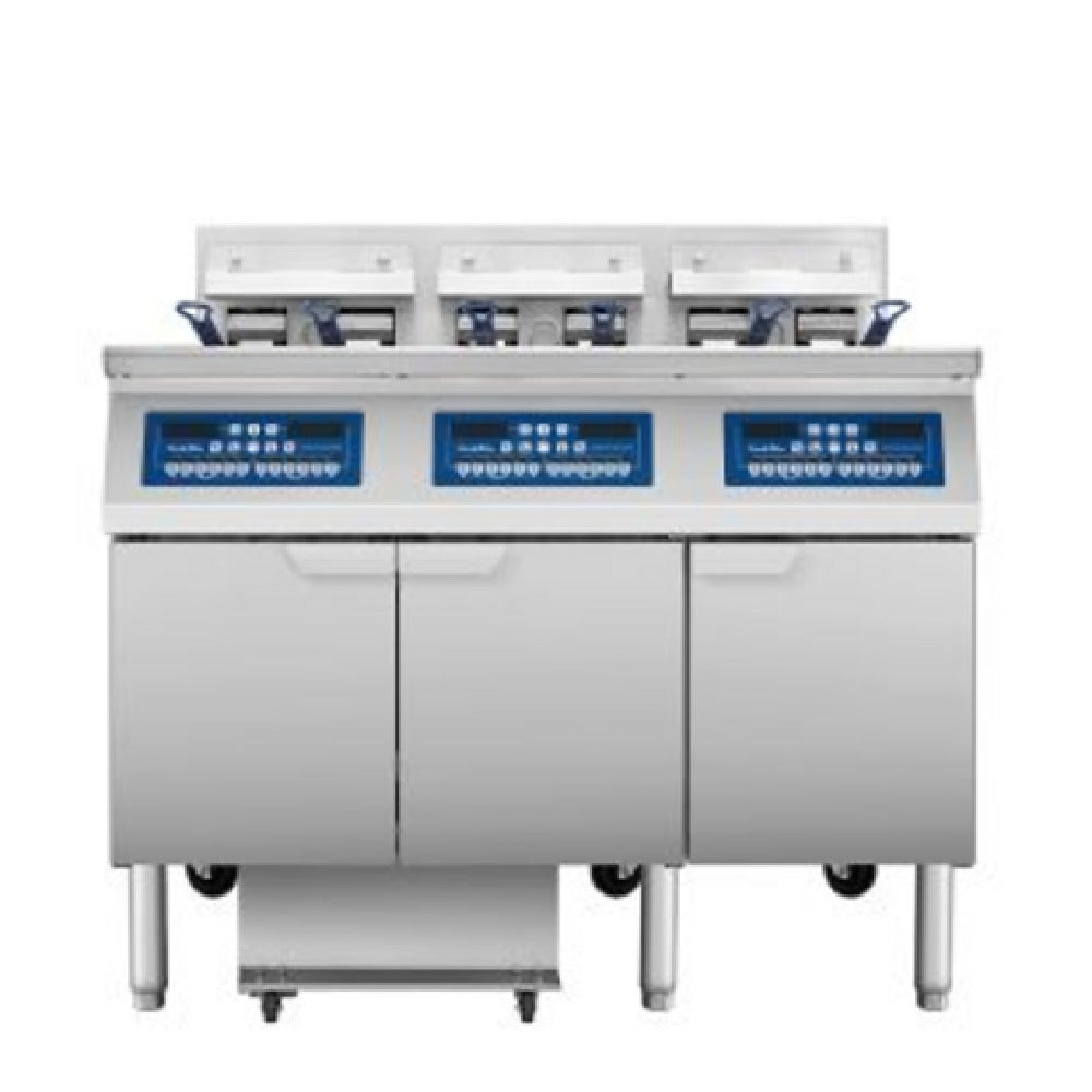 Atosa USA, Inc. AEFF-50-3 - Triple Vat Electric Fryer, Electric, 51"W