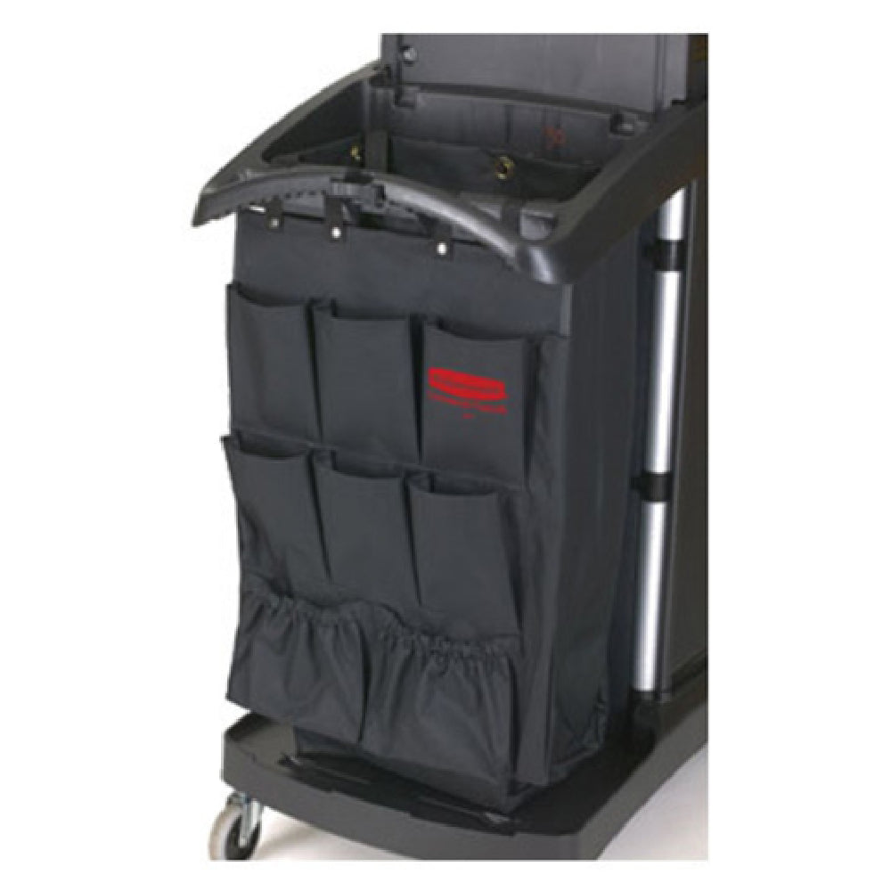 Rubbermaid FG9T9000BLA - Fabric 9-Pocket Organizer, 28"L X 19-3/4"W X 1-1/2"H, Black