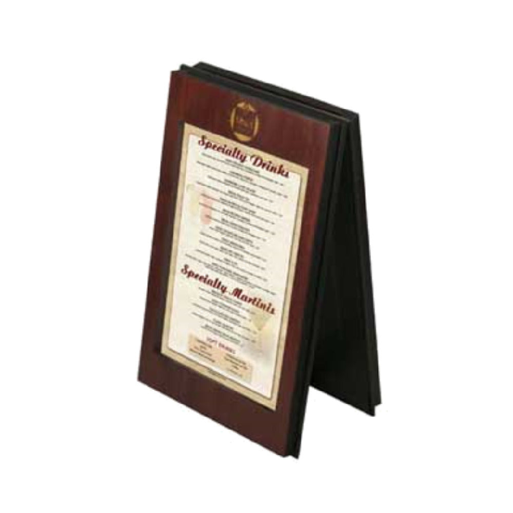 Menu Solutions CHRT4 Table Tent Holds 4" X 6" Inserts Double Panel