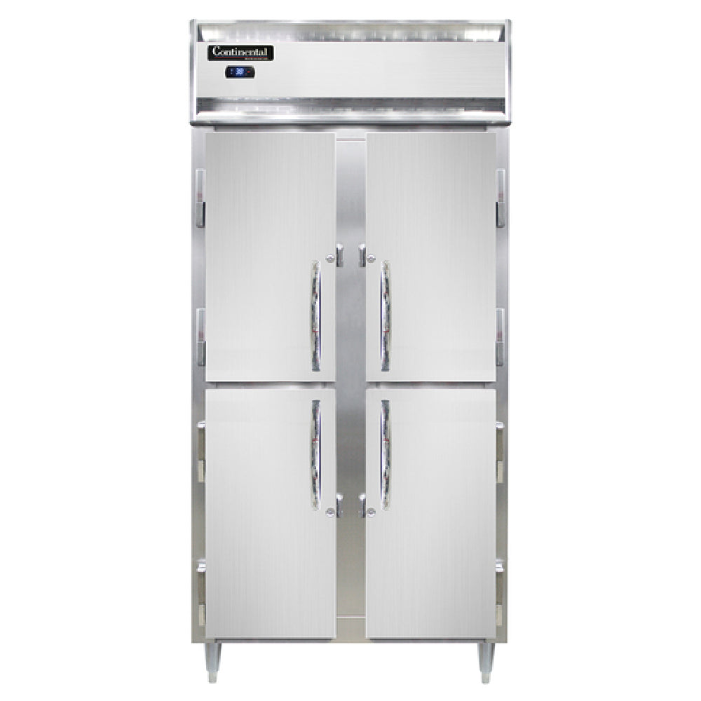 Continental Refrigerator D2RSESNSSHD Designer Slim Line Refrigerator Reach-in
