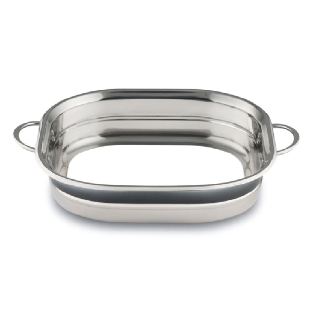 Bon Chef 72004-BL-OM-S Country French Ombre French Oven W/Out Cover 15" X 11" X 4" Bottomless Shadow Gray