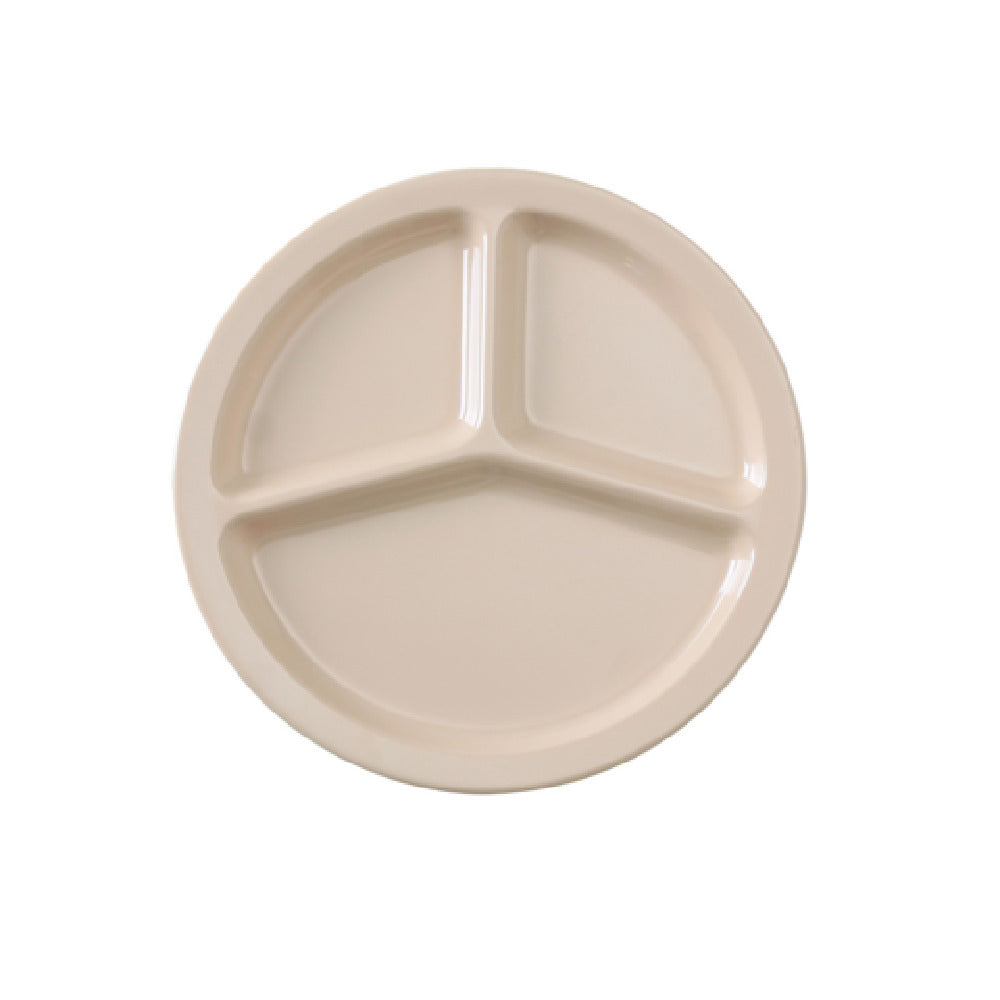 Yanco NS-702T Nessico Compartment Plate 10" Dia. 3-compartments