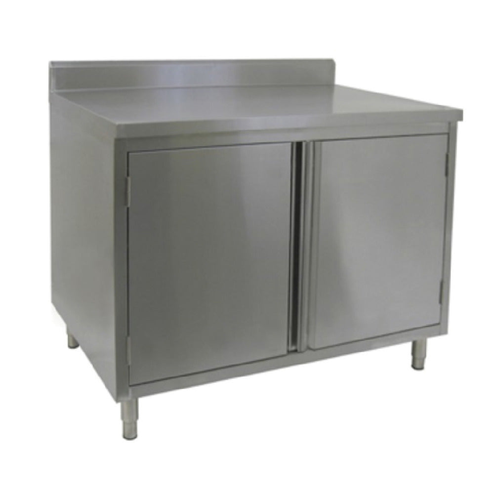 GSW USA CTD-P2472H Work Table Cabinet Base With Hinged Doors 72"W X 24"D X 35"H
