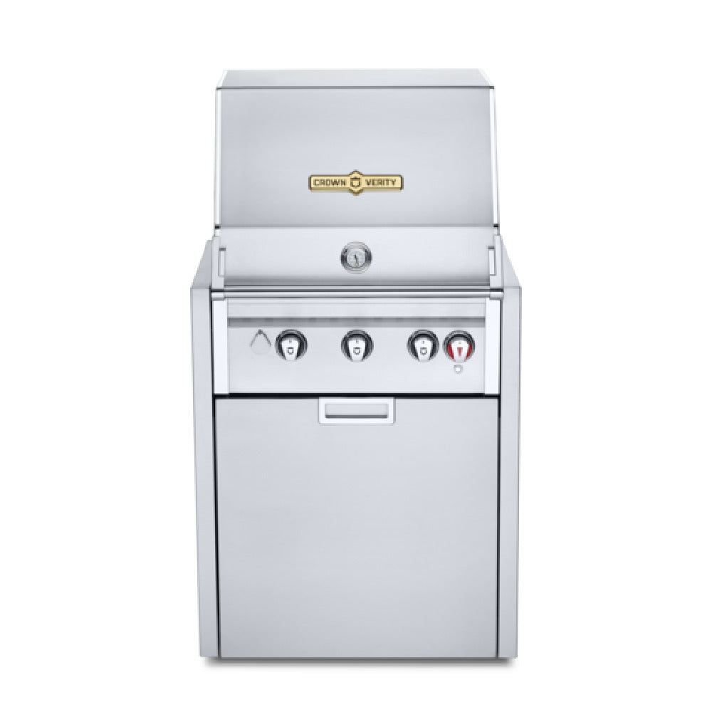 Crown Verity IGM24LP 24" Infinite Series Modular Grill Includes Propane Tank Holder