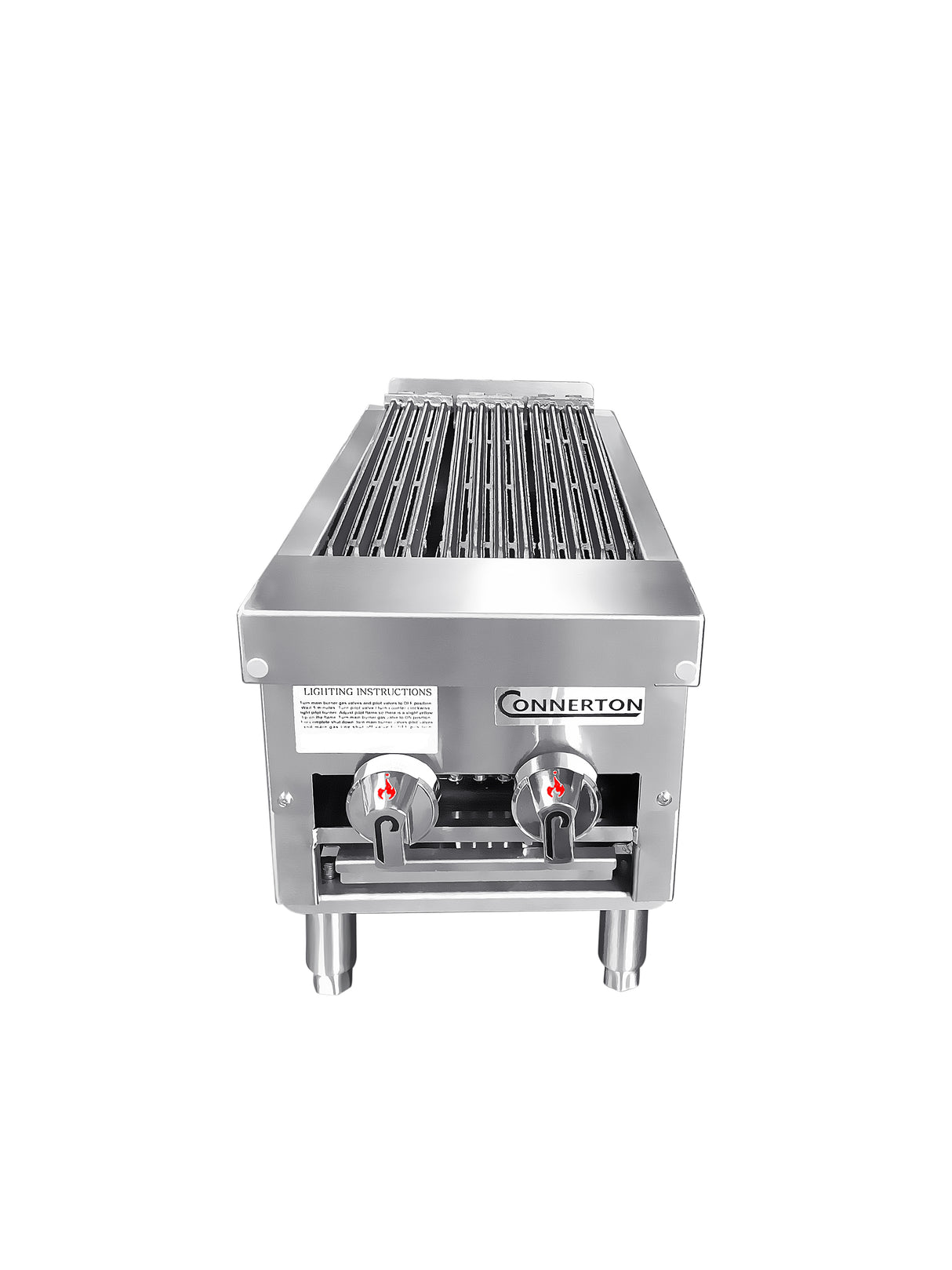 Connerton Cooking CRB-12-F_NAT Charbroiler Floor Model Gas