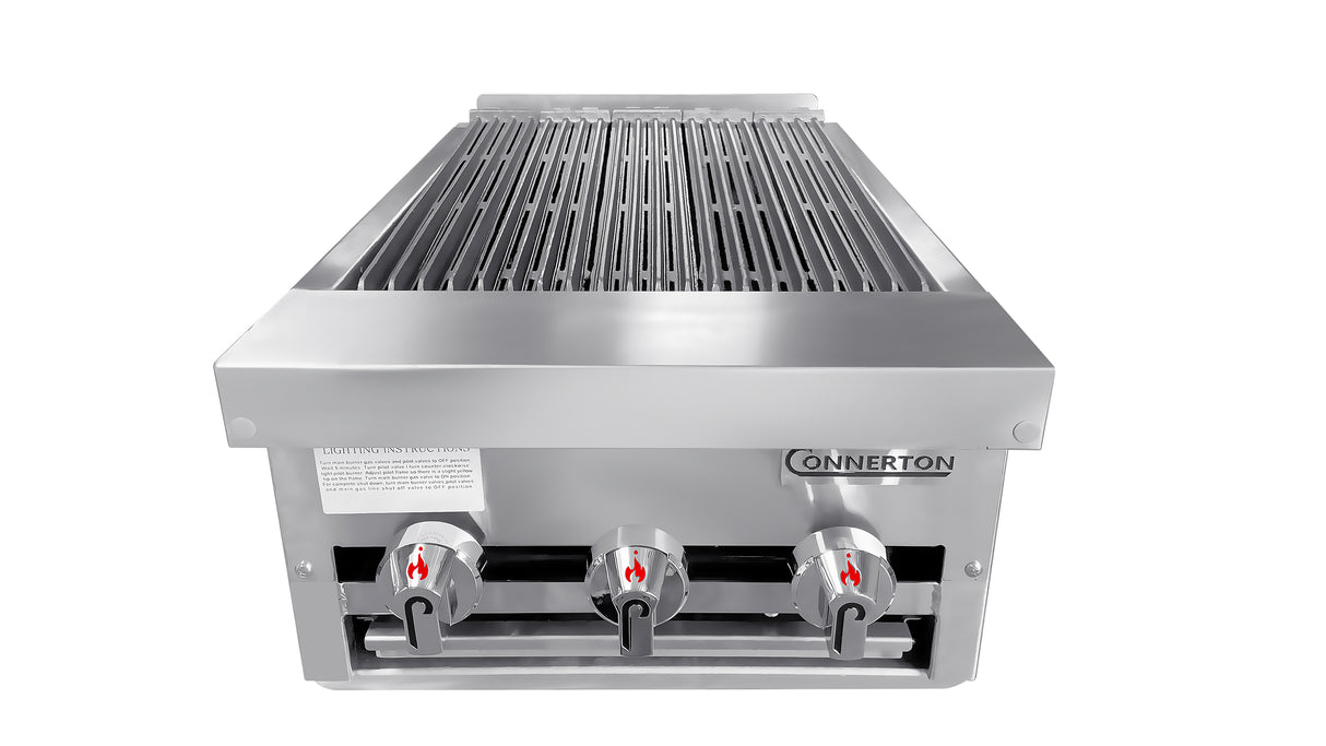 Connerton Cooking CRB-18_LP Charbroiler Countertop Gas