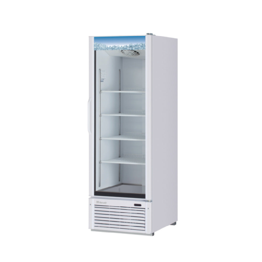 Turbo Air TGM-23W-N6 - Glass Door Refrigerator, One-section, 26-3/8"W X 32"D X 78-1/8"H