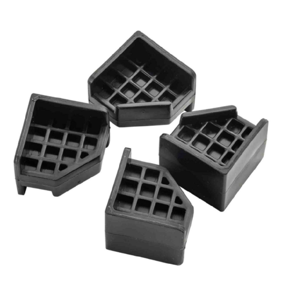TableCraft Products 13141 - Corner Spacer, 1-1/4"W X 1-1/4"D X 1-1/4"H, Black