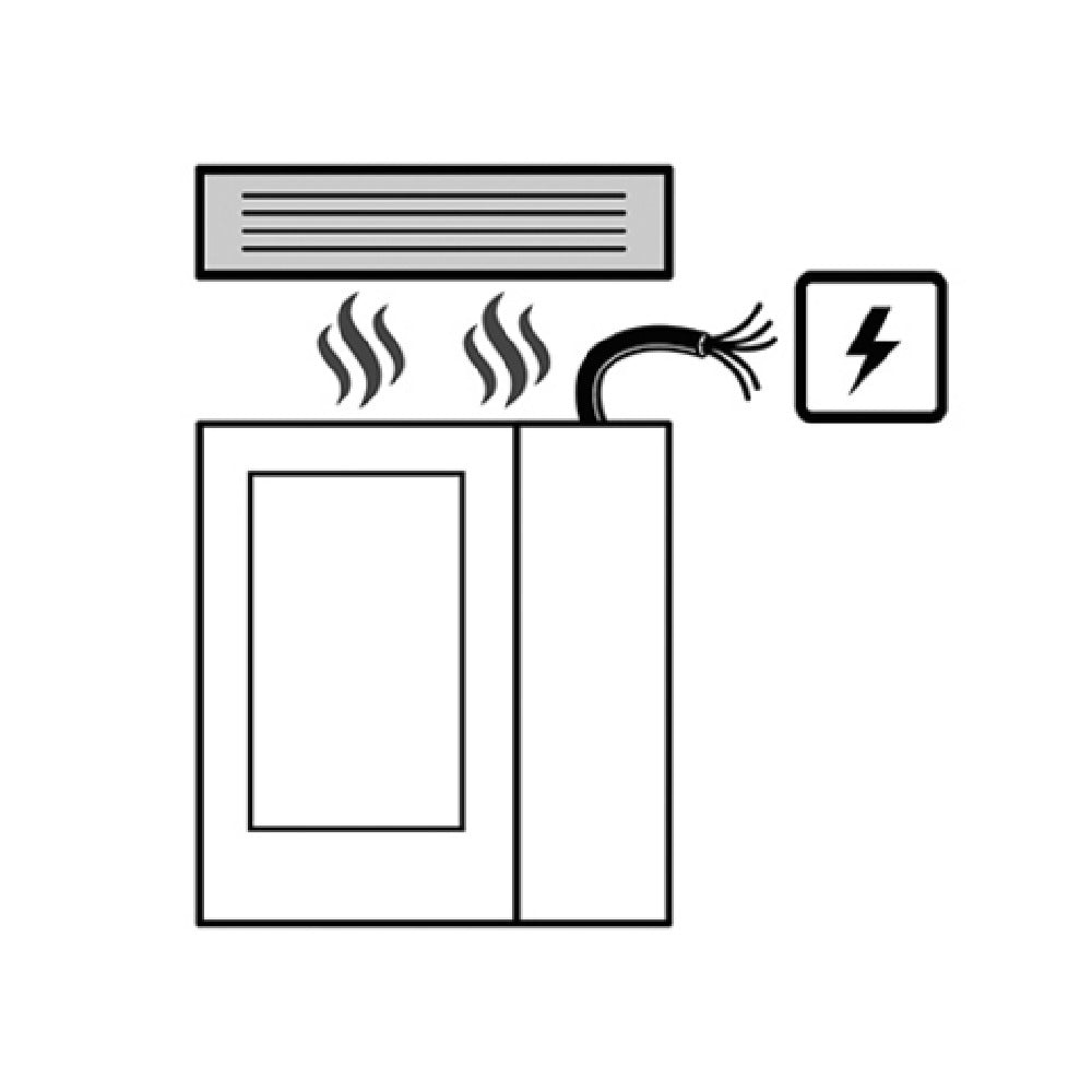 Lainox BPK2 Configuration For Connection To Extraction Hood