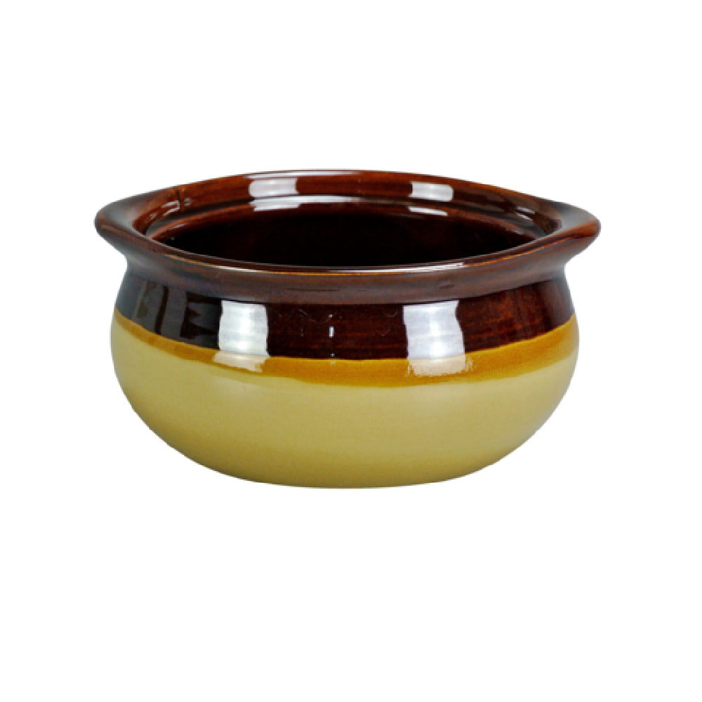 Yanco OS-12-C Accessories Onion Soup Crock 12 Oz. 4-1/4" Dia. X 2-1/4"H