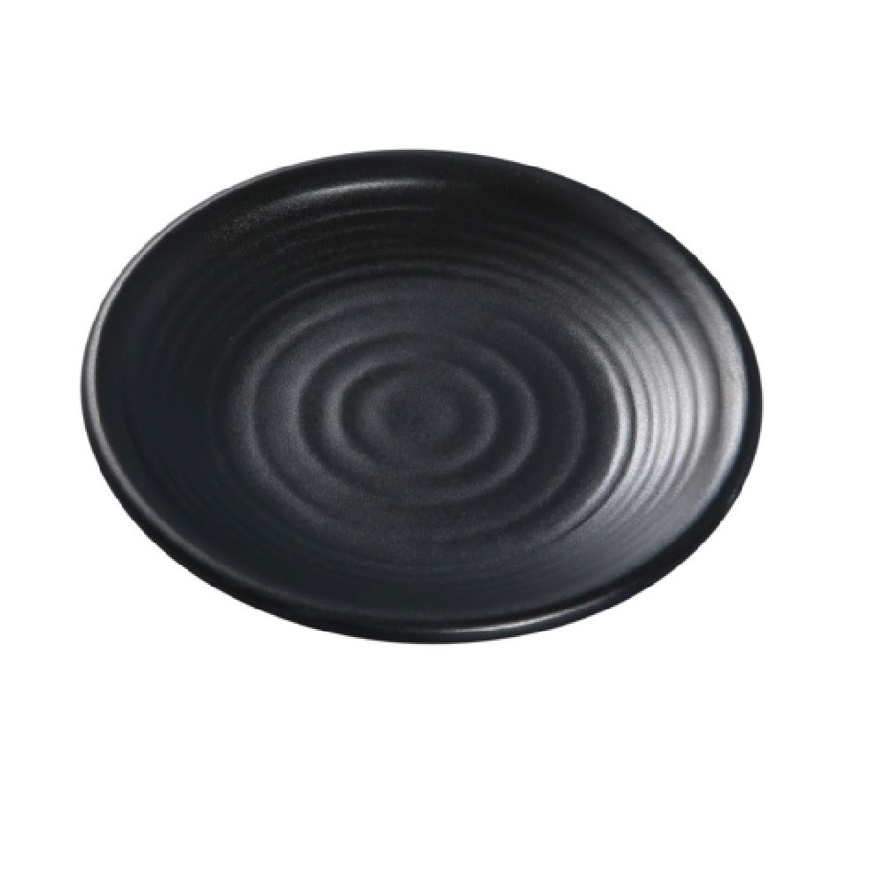 Yanco BP-1006 Black Pearl Plate 6" Dia. Round