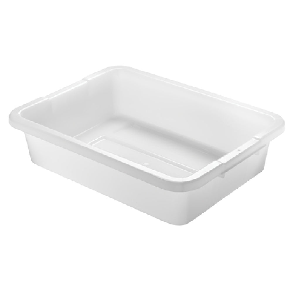 Rubbermaid FG334992WHT - Bus/Utility Box, 4-5/8 Gallon, 20"L X 15"W X 5"H