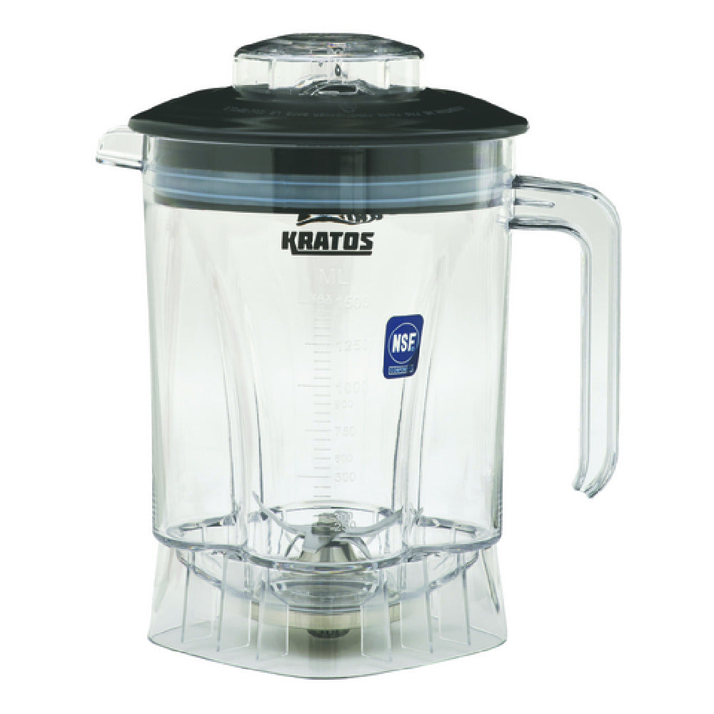Hubert 168426 - Kratos 29B-010 Replacement Blender Jar For Kratos Blenders, 48 Oz. Capacity