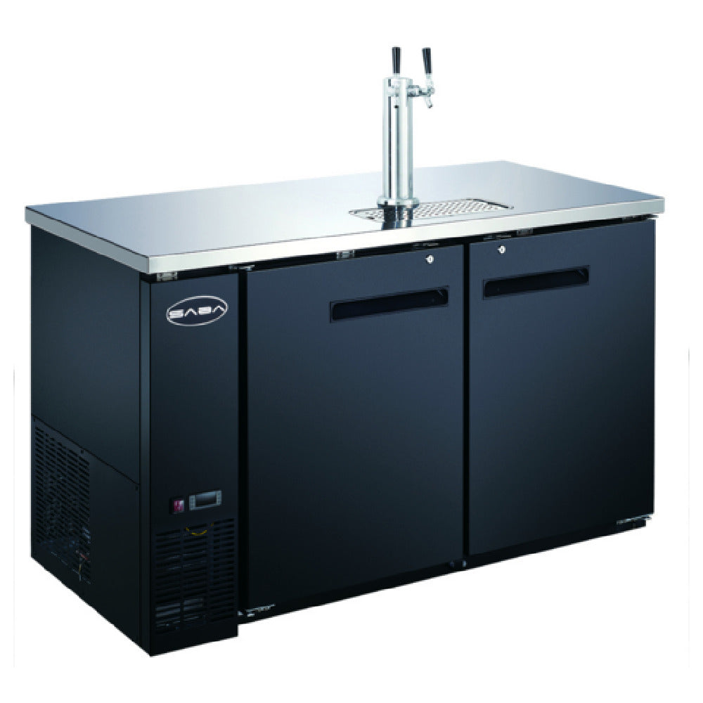 SABA SDD-27-58 Draft Beer Dispenser Two-section 58-7/8" W